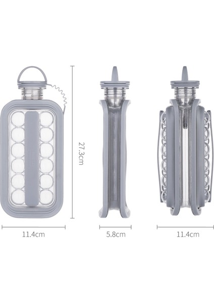 2 Adet Buz Küpü Kalıp2 Buz Topu Makinesi 2 In 1 Buz Küpü Kalıp Silikon Bar Kıvırma Buz Yapma Aracı Mutfak Gadget Yaratıcı Buz Küpü Tepsi (Yurt Dışından)