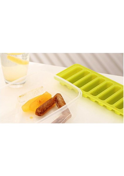 Gök Mavisi Organboo 1 Adet Buz Küpü Tepsisi Kalıp 10 Delik Bisküvi Kalıpları Çikolata Pişirme Kalıp Buz Kalıpları Su Şişesi Dondurma Işaretleyici Araçları (Yurt Dışından)