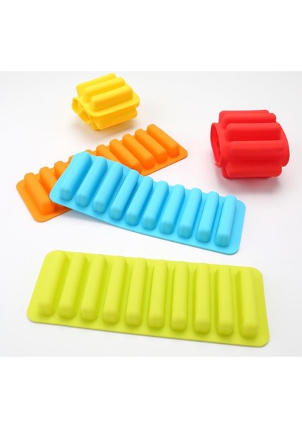 Gök Mavisi Organboo 1 Adet Buz Küpü Tepsisi Kalıp 10 Delik Bisküvi Kalıpları Çikolata Pişirme Kalıp Buz Kalıpları Su Şişesi Dondurma Işaretleyici Araçları (Yurt Dışından) indirimleri