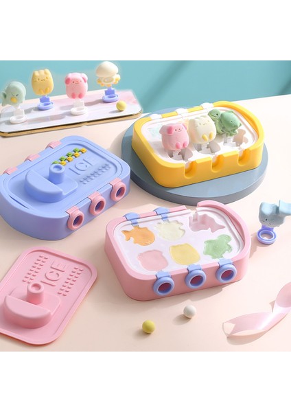 Pembe Leeseph Silikon Dondurma Kalıp Dıy Çikolata Tatlı Popsicle Kalıpları Tepsi Buz Küpü Makinesi Ev Yapımı Araçları Yaz Parti Malzemeleri (Yurt Dışından) fiyatları