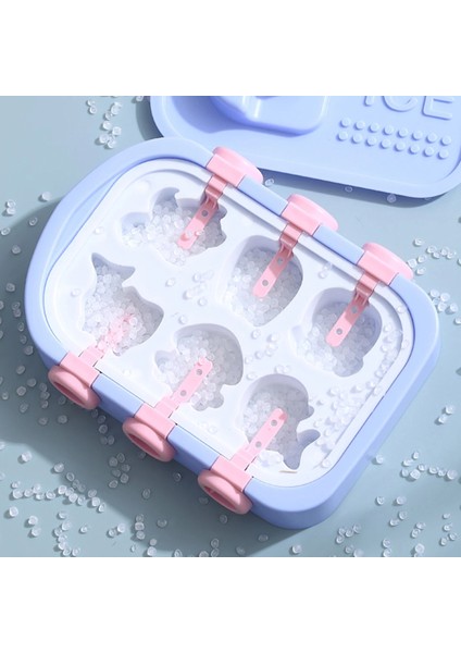 Pembe Leeseph Silikon Dondurma Kalıp Dıy Çikolata Tatlı Popsicle Kalıpları Tepsi Buz Küpü Makinesi Ev Yapımı Araçları Yaz Parti Malzemeleri (Yurt Dışından) indirimleri