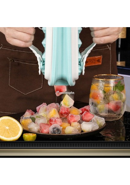 Mavi Buz Topu Makinesi Tepsi Buz Küpü Kalıp Şişe Yaratıcı Buz Hokeyi Kabarcık Buz Yapıcı Su Isıtıcısı Serbest Bırakılması Kolay Buz Küpü Mutfak Bar Araçları (Yurt Dışından) modelleri