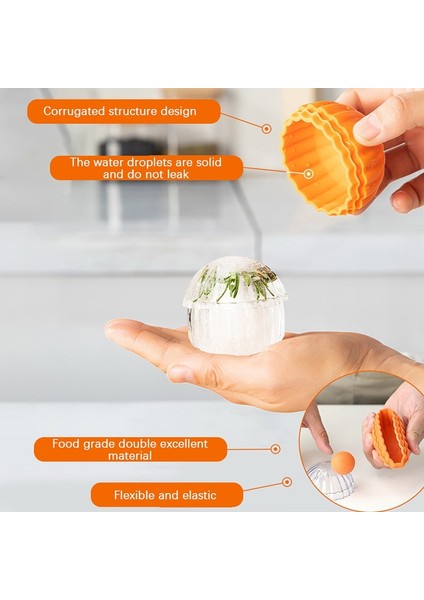 Mor 6.7 cm Gıda Sınıfı Silikon Buz Küpü Tepsi Yuvarlak Buz Küpü Kalıp Kaktüs Buz Topu Makinesi Kalıp Viski Küre Buz Topu Kalıp Mutfak Bar Araçları (Yurt Dışından) indirimleri