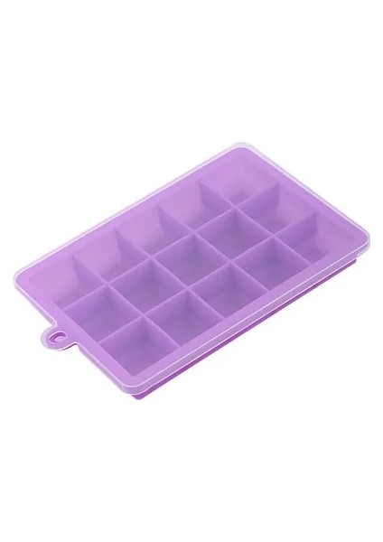 15 Izgaralar 15/24 Izgara Büyük Buz Küpü Kalıp Kolay Bırakılan Gıda Sınıfı Silikon Buz Küpü Kare Tepsi Dıy Buz Yapım Makinesi Buz Küpü Tepsi (Yurt Dışından)