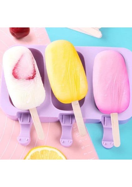 Stil 1 Silikon Dondurma Kalıp Yeniden Kullanılabilir Popsicle Kalıpları Karikatür Hayvan Kalıp Jöle Meyve Dondurma Kalıp Yaz Mutfak Aksesuarları (Yurt Dışından) fırsatları