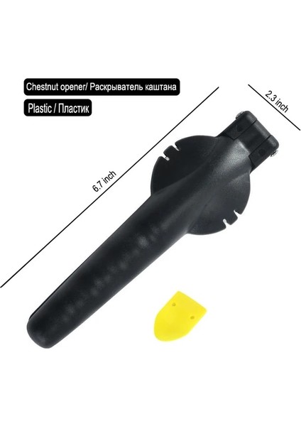 Gelişmiş Fon 1 Paslanmaz Kestane Kırma Kesici Makinesi Soyucu Bıçağı Kestane Açma Cihazı Kesim Bıçağı Soyucu Mutfak Aletleri Aksesuarları (Yurt Dışından)