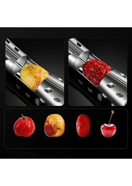 Siyah Paslanmaz Çelik Kırmızı Tarih Çekirdek Sökücü Aracı Meyve Zeytin Tart Mutfak Aksesuarı Meyve Çekirdeği Sökücü Mutfak Ev Için 87HA (Yurt Dışından) fırsatları