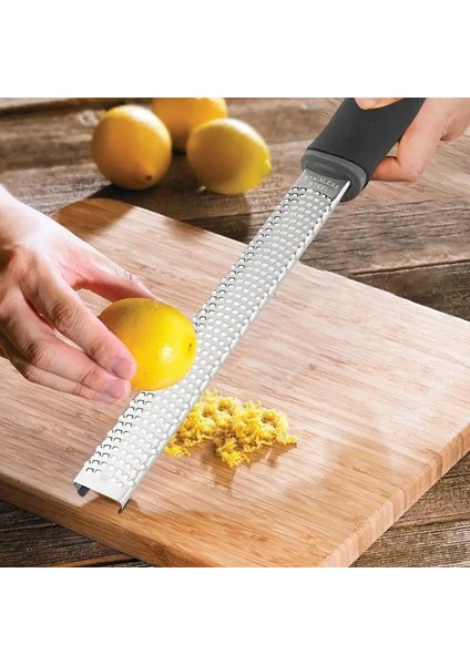 Stil 3 Peynir Rende ve Limon Zester Mutfak Sebze Rende Soyucu Dilimleme Meyve Sebze Doğrayıcı Peynir Kazıyıcı Çikolata Planya Aracı (Yurt Dışından)