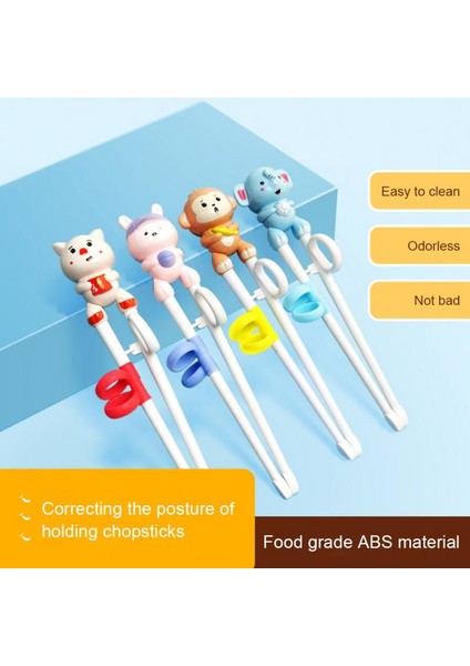 Fil Bebek 1 Çift Karikatür Hayvan Kafası Çubuklarını Çocuk Yeme Eğitim Çubuklarını Bebek Güvenliği Öğrenme Çubuklarını Yeniden Kullanılabilir Sofra 2021 (Yurt Dışından) fiyatları