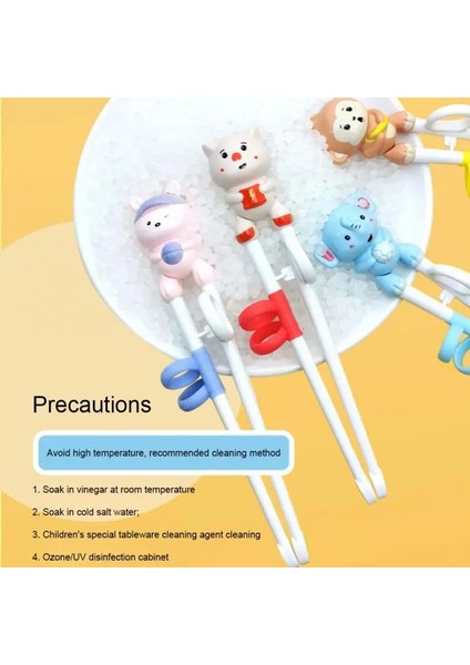 Fil Bebek 1 Çift Karikatür Hayvan Kafası Çubuklarını Çocuk Yeme Eğitim Çubuklarını Bebek Güvenliği Öğrenme Çubuklarını Yeniden Kullanılabilir Sofra 2021 (Yurt Dışından) indirimleri