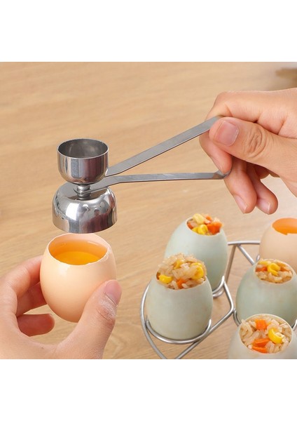 Gümüş 304 Paslanmaz Çelik Yumurta Makas Çift Uçlu Yumurta Açacağı Hızla Bıldırcın Yumurtası Makas Kuş Paslanmaz Çelik Yumurta Kabuğu Kesiciler (Yurt Dışından) fiyatları