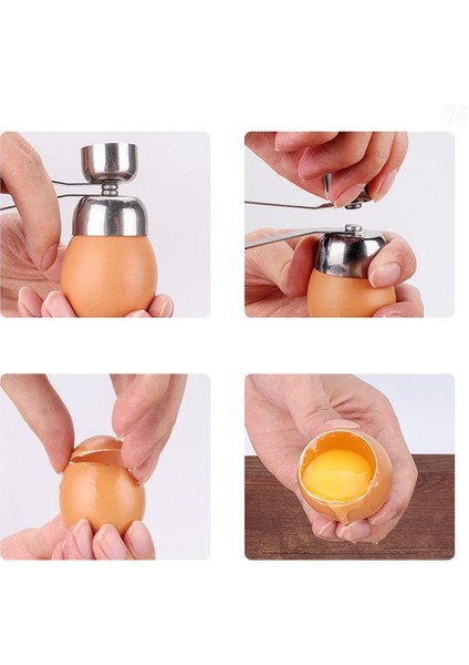 Gümüş 304 Paslanmaz Çelik Yumurta Makas Çift Uçlu Yumurta Açacağı Hızla Bıldırcın Yumurtası Makas Kuş Paslanmaz Çelik Yumurta Kabuğu Kesiciler (Yurt Dışından) fırsatları