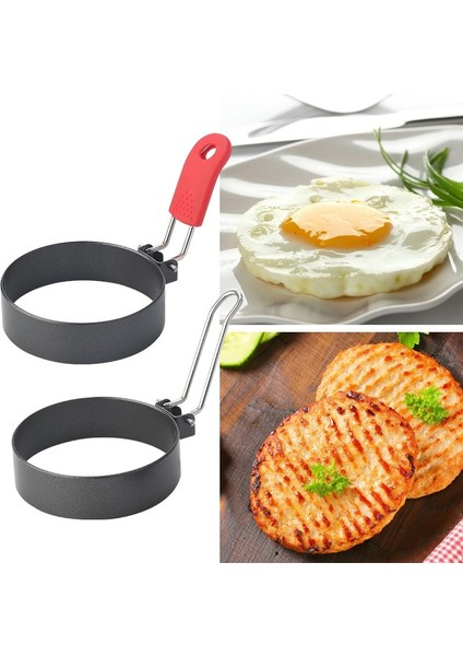 Yeşil 1 Adet Dairesel Omlet Kalıp Katlanabilir Kolu Silikon Yapışmaz Omlet Kalınlaşmış Mutfak Aletleri Kek Kalıbı Pişirme Araçları (Yurt Dışından) fiyatları