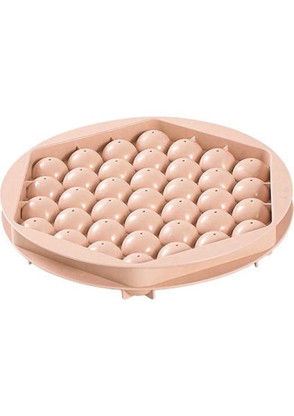 PINK-3X21X21CM 33/37 Buz Kozası Hokeyi Pp Kalıp Dondurulmuş Viski Topu Popsicle Buz Küpü Tepsi Kutusu Lolipop Hediye Yapımı Mutfak Aletleri Aksesuarları (Yurt Dışından)