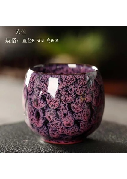 E 1 Adet-80 ml Çin Seramik Çay Bardağı Porselen Kung Fu Çay Bardak Çömlekçilik Drinkware Sofra Kahve Kupa Açık Kamp Için Içecek Bardağı (Yurt Dışından)