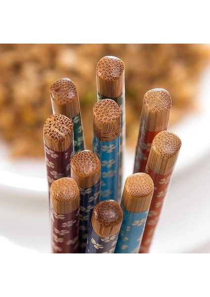Mavi 1 Çift Doğal Bambu Çubuklarını Yeniden Kullanılabilir Geleneksel El Yapımı Çin Klasik Ahşap Çubuklarını Suşi Mutfak Aracı 24 cm Tencere (Yurt Dışından) fiyatları