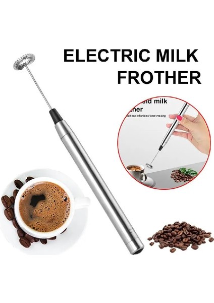 Beyaz Elektrikli Süt Köpürtücü El Mini Köpürtücü Kahve Makinesi Mutfak Blender Kahve Cappuccino Kreması Çırpma Köpük Karışımı Çırpma Araçları (Yurt Dışından) fiyatları