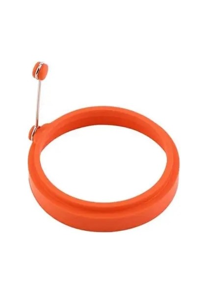 A-Orange Silikon Yumurta Halkaları Yuvarlak Yapışmaz Kızarmış Yumurta Kalıp Krep Makinesi Kalıpları Kahvaltı Yumurta Sandviç Ocak Makinesi Mutfak Pişirme Kalıp (Yurt Dışından)
