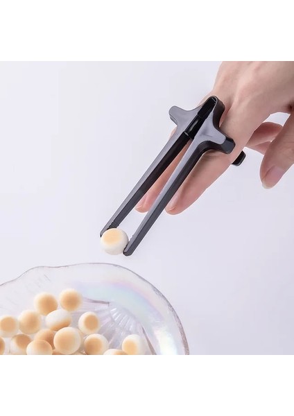 1pc-Black Oyun Oyuncu Parmak Çubuklarını Ofis ve Ev Aperatif Çubuklarını Patates Cipsi Gıda Parmak Pense Oyun Aksesuarları (Yurt Dışından)