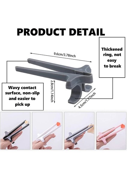 1pc-Black Oyun Oyuncu Parmak Çubuklarını Ofis ve Ev Aperatif Çubuklarını Patates Cipsi Gıda Parmak Pense Oyun Aksesuarları (Yurt Dışından) modelleri