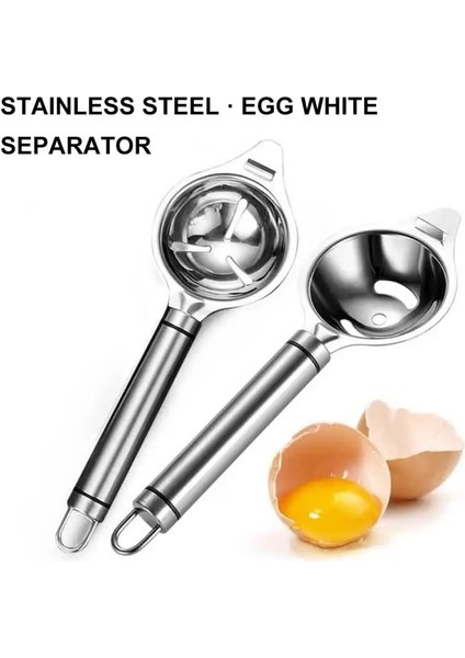 A01 Ayırma Hunisi Kaşık Taşınabilir Yumurta Sarısı Sökücü Bölücü Paslanmaz Çelik Yumurta Bölücü Aracı Mutfak Aksesuarları Yumurta Sarısı Filtresi (Yurt Dışından) fiyatları