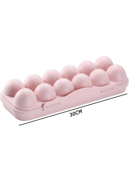 Pembe Yumurta Saklama Kutusu Buzdolabı Organizatör Gıda Kapları Yumurta Taze Tutma Kutusu Tutucu Tepsi Dağıtıcı Mutfak Saklama Kutuları Yeni (Yurt Dışından)
