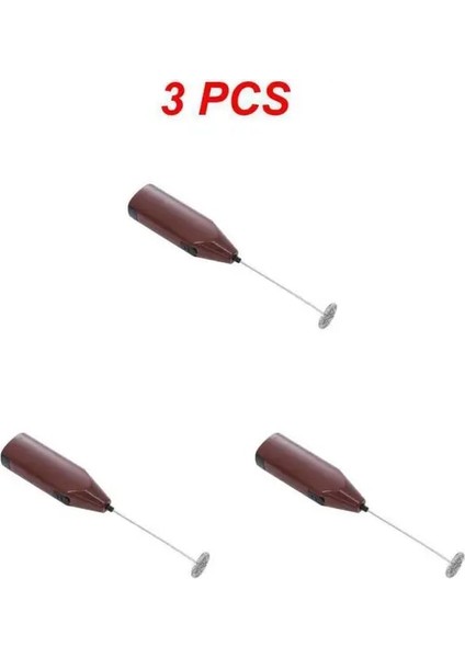 3 3 Adet Sütlü Içecek Kahve Çırpma Mikser Elektrikli Yumurta Çırpıcı Frother Foamer Mini Kolu Karıştırıcı Pratik Mutfak Pişirme Araçları Yumurta (Yurt Dışından)