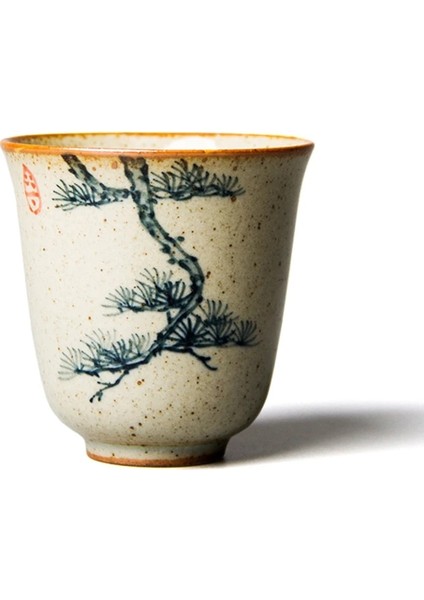 Krizantem 70 ml 4 Stil El Boyalı Çam Çömlekçilik Jingdezheng Su Bardakları Güzel Çay Bardağı Seti Orkide Teaware Erik Kahve Kupalar Çay Töreni Için (Yurt Dışından)
