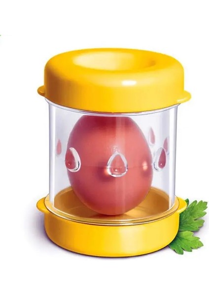 Sarı Sökücü Elle Çalıştırılan Plastik Gadget Yumurta Kabuğu Kabuk Soyma Ev Mutfak Otomatik Makine Pişmiş Bombardımanı Makinesi (Yurt Dışından)