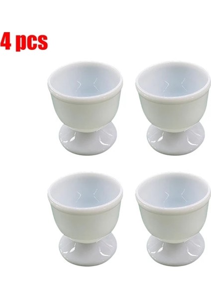 4 Adet 4/8 Adet Beyaz Yumurtalık Tutucu Plastik Sert Yumuşak Haşlanmış Zarif ve Herhangi Bir Mutfakta Maç Kahvaltı Ev Otel Seyahat 2023 Yeni (Yurt Dışından) fiyatları