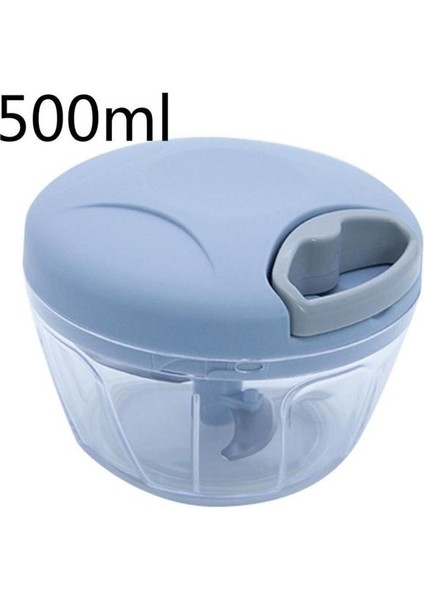 500 ml Mavi 900 ml Çok Fonksiyonlu Yüksek Hızlı Tasarım Havuç Sebze Meyve Büküm Parçalayıcı Manuel Kıyma Makinesi Kıyıcı Sarımsak Kesici Cocina (Yurt Dışından)