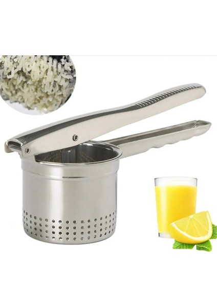 Bir Sebze Patates Ezici Ricer Basın Patates Püresi Paslanmaz Çelik Kırma Patates Püresi Meyve Sıkacağı Basın Maker Aracı (Yurt Dışından) fiyatları