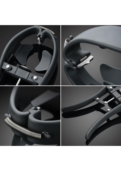 Siyah Paslanmaz Çelik Yumurta Makas Yumurta Beyaz Ayırıcı Kesici Kabuk Açıcı Yumurta Kraker Mutfak Aksesuarları Soyma Araçları Mutfak (Yurt Dışından) modelleri