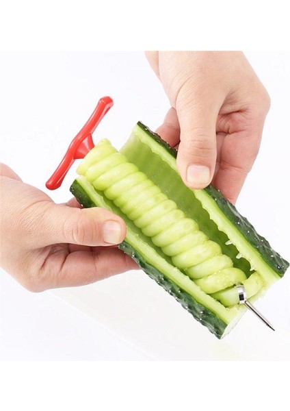 Stil 1 Patates Spiral Bıçak Manuel Sebze Doğrayıcı Spiral Vidalı Dilimleme Havuç Patates Kesici Aletler Mutfak Aksesuarları Spiral Dilimleyici (Yurt Dışından) indirimleri