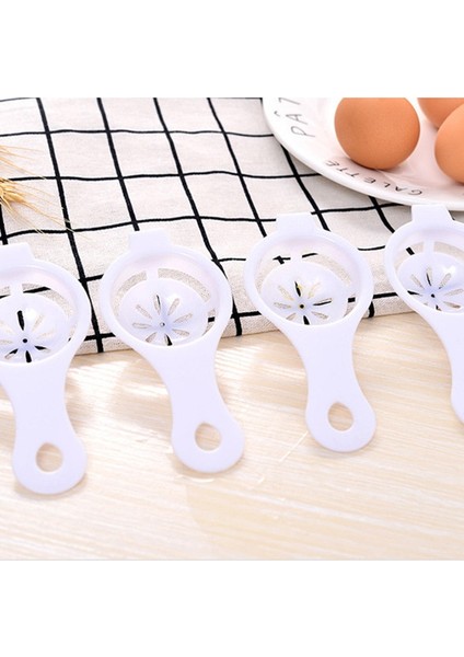 Beyaz 1 Adet Yumurta Sarısı Ayırıcı Protein Ayırma Aracı Gıda Sınıfı Yumurta Aracı Mutfak Gereçleri Mutfak Alet Yumurta Bölücü Dropship (Yurt Dışından) indirimleri