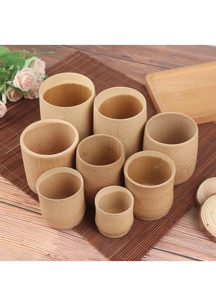 N4 1 Adet Doğal Su Çay Bira Bambu Oyma Fincan Kahve Suyu Süt Içme Kupa Bardak Mini Basit Kömürleşmiş Küçük Bambu Tüp Bardak (Yurt Dışından) fiyatları
