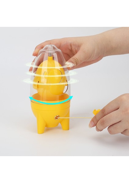 Yeşil Sarı Yumurta Karıştırıcı Taşınabilir Altın Yumurta Makinesi Shaker Mutfak Pişirme Aracı Yumurta Spinner Sert Haşlanmış Yumurta Beyaz ve Sarısı Döndürme Mikseri (Yurt Dışından)