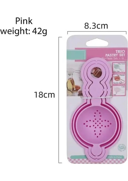 Pembe Hafif Kök Yumurta Ayırıcı Herhangi Bir Mutfak Aletleri Için Gerekli Haşlanmış Yumurtalar Için Sağlıklı ve Çevre Dostu (Yurt Dışından)