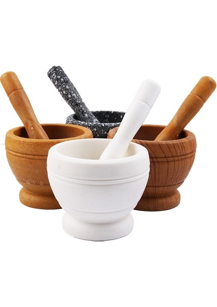 Stil 3 Çok Fonksiyonlu Öğütücü Basın Kırıcı Harç Havaneli Seti Sarımsak Ot Baharat Karıştırma Taşlama Kırıcı Kase Restoran Mutfak Aletleri (Yurt Dışından) indirimleri