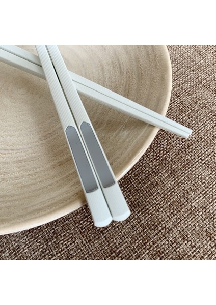 Stil 7 1 Pairs Japon Çin Yemek Çubukları Taşınabilir Kaymaz Gıda Çubukları Alaşım Sofra Suşi Çubukları Yeniden Kullanılabilir Metal Kore Yemek Çubukları (Yurt Dışından)