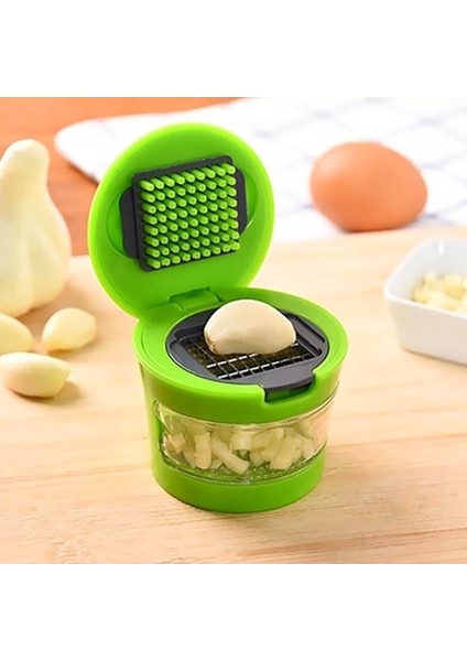 Paslanmaz Çelik Manuel Sarımsak Presi Ev Sarımsak Ezici Mutfak Sarımsak Kesici Kıyma Makinesi Aracı Mutfak Alet Aksesuarları (Yurt Dışından)