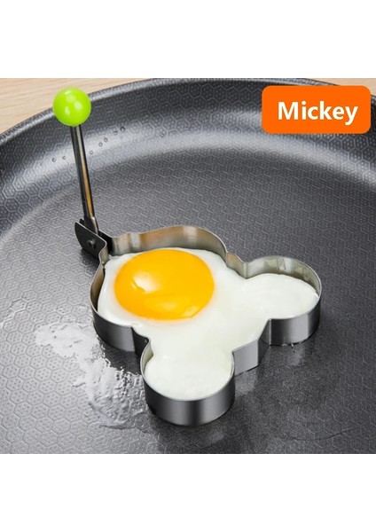 Stil 1 Paslanmaz Çelik 5 Stil Kızarmış Yumurta Gözleme Şekillendirici Omlet Kalıp Kalıp Kızartma Yumurta Pişirme Araçları Mutfak Aksesuarları Gadget Yüzükler (Yurt Dışından) indirimleri