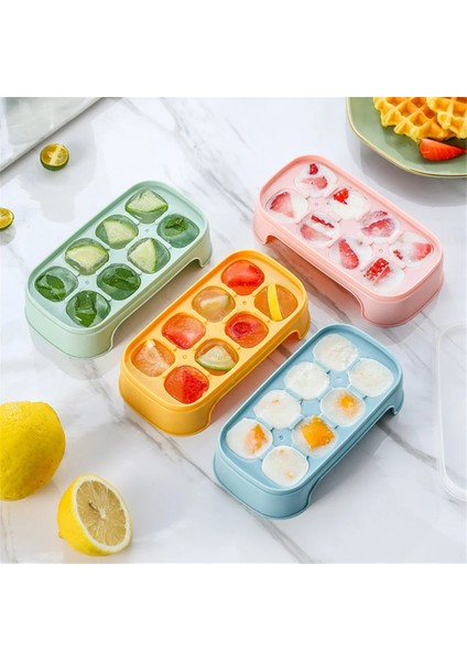 C01 Yuvarlak 1 Izgara Buz Kalıp Ev Yapımı Dondurma Popsicle Hızlı Dondurucu Buzdolabı Buz Yapım Makinesi Ev Mutfak Aletleri (Yurt Dışından)
