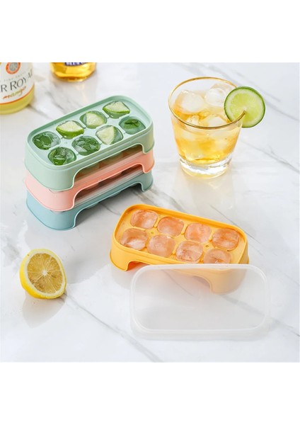 C01 Yuvarlak 1 Izgara Buz Kalıp Ev Yapımı Dondurma Popsicle Hızlı Dondurucu Buzdolabı Buz Yapım Makinesi Ev Mutfak Aletleri (Yurt Dışından)