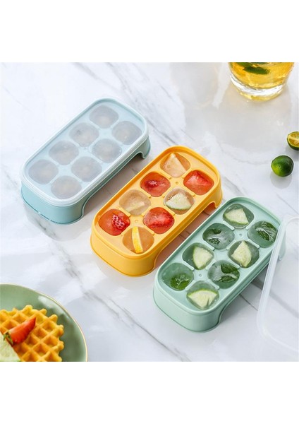 C01 Yuvarlak 1 Izgara Buz Kalıp Ev Yapımı Dondurma Popsicle Hızlı Dondurucu Buzdolabı Buz Yapım Makinesi Ev Mutfak Aletleri (Yurt Dışından)