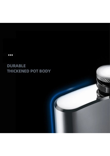 6 Oz Desen Kalınlaşmış Küçük Cep Şişesi 304 Paslanmaz Çelik Alkol Şişesi Açık Taşınabilir Mini Likör Viski Boş Şişeler (Yurt Dışından) modelleri