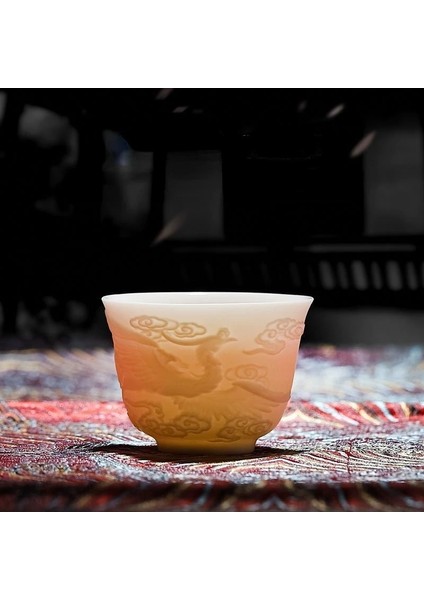 Bir 7CMX4CM 60ML Çin Tarzı Seramik Bardak Kung Fu Çay Seti Ana Fincan Beyaz Yeşim Çay Kase Ev Beyaz Porselen Çay Bardağı Anakara Çin (Yurt Dışından) indirimleri