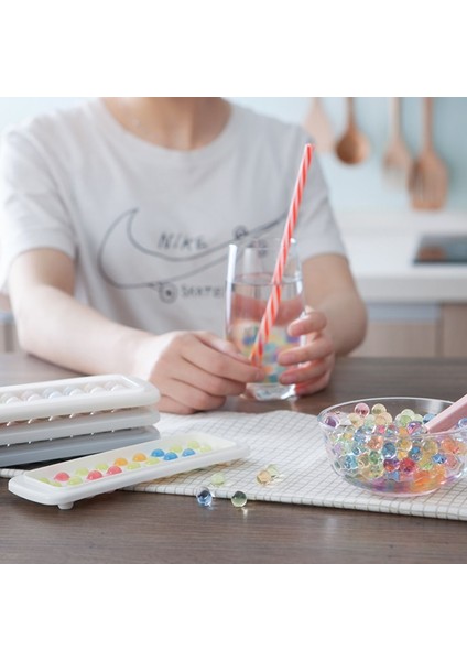 Kayısı Ev Yapımı Mini Buz Hokeyi Kalıbı Ev Mutfak Eşyaları Kapaklı Çikolata Inci Akış Kalp Dolum Kalıbı Top Kalıbı Çikolata Kalıbı (Yurt Dışından)