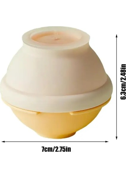 Beyaz Yuvarlak Buz Küpü Kalıp Yeniden Kullanılabilir Lamba Top Şekli Kapaklı Kalıplar Kokteyl Viski Kahve Küre Şekli Gadget Mutfak Restoranlar (Yurt Dışından)