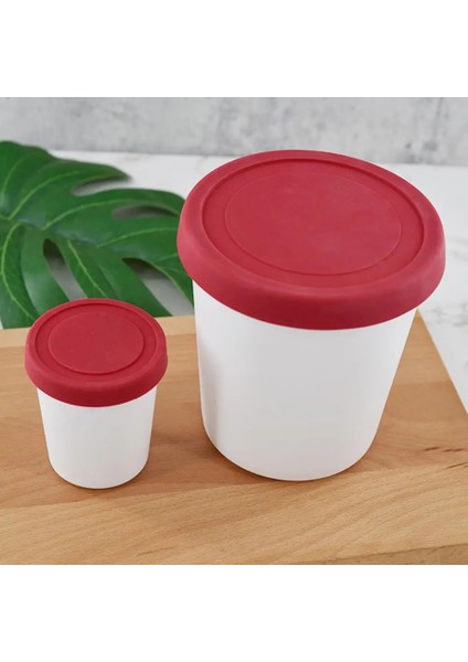 4 Adet 250ML 4 Adet Dondurma Pint Bardak Ninja Için NC299AM C300S Serisi Yeniden Kullanılabilir Dondurma Gelato Kapları Sızdırmaz Kapaklı Saklayabilir (Yurt Dışından)